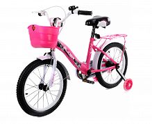 Slider Велосипед двухколесный, 18" / цвет розово-серый					