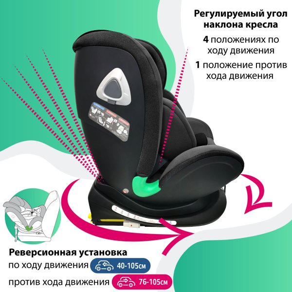 Nuovita Автокресло Maczione NiS2-1 I-Size / цвет Nero/Чёрный