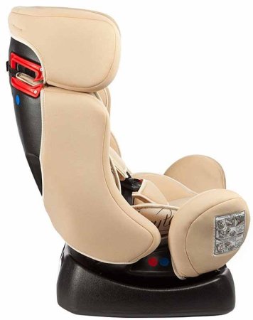 Zlatek Автокресло Flagman Lux (0-25 кг) / цвет винтаж (светло-бежевый)