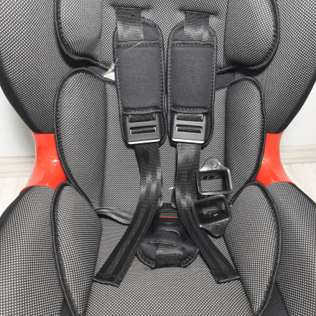 Детское автомобильное кресло «Bambino moretti» BS-02 ISOFIX Lux, 9-25 кг. (Карбон-Чёрный)