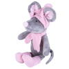 Softoy Игрушка Мышь в шапке, шарфе и носочках, 26 см S888/15