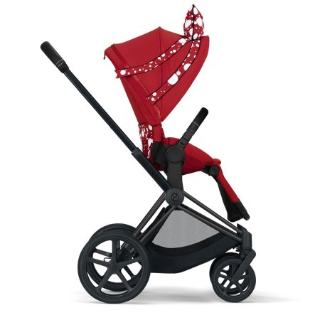 Коляска Cybex Priam III FE JS Petticoat 2в1+спальный блок+рама Chrome