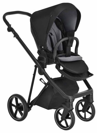 Roan Коляска 2 в 1 Sol / цвет Raven (черный)