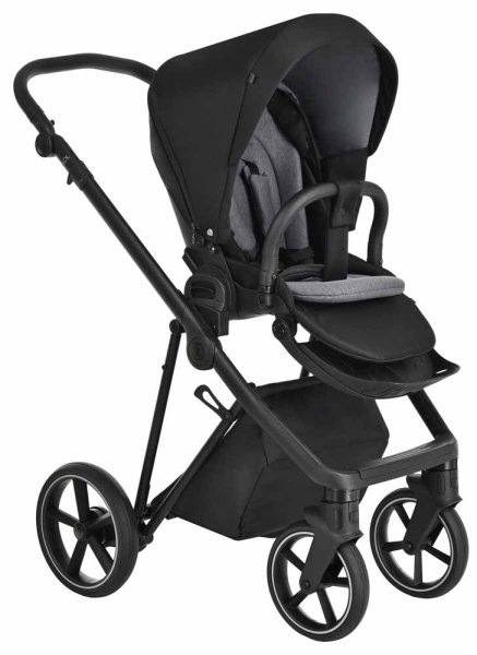 Roan Коляска 2 в 1 Sol / цвет Raven (черный)
