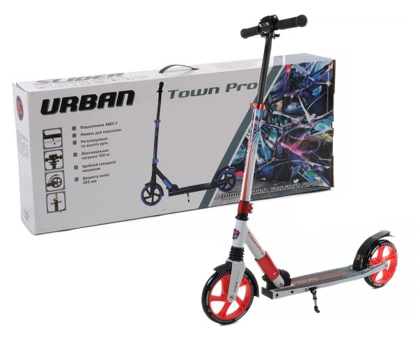 Slider Двухколесный самокат Urban / цвет белый