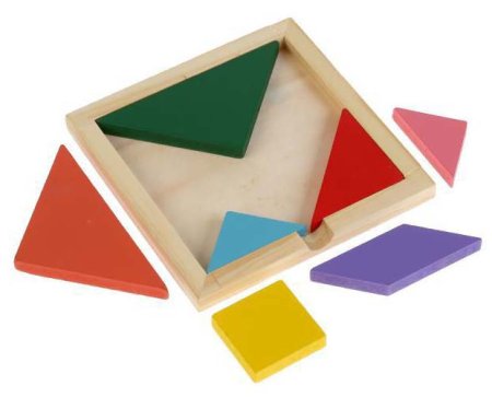 Буратино Игрушка-вкладыш Танграм