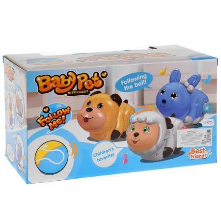 BabyPet Игрушка на батарейках Щенок 260691 / цвет светло-коричневый