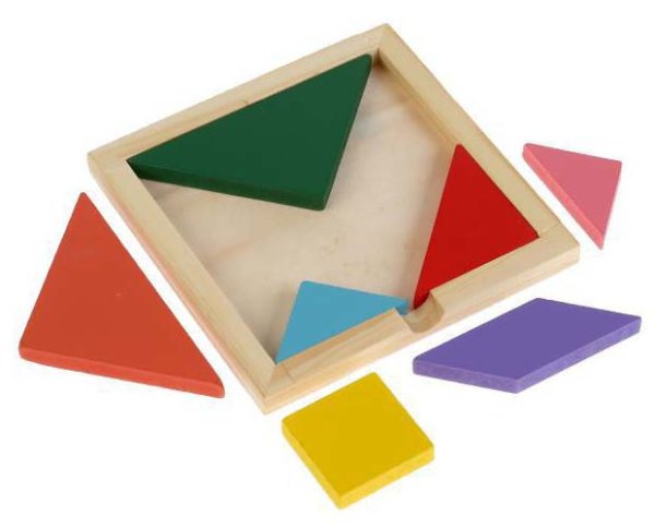 Буратино Игрушка-вкладыш Танграм