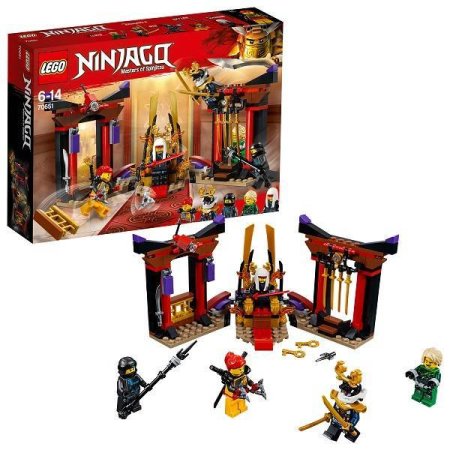 Lego Конструктор Ниндзяго Решающий бой в тронном зале