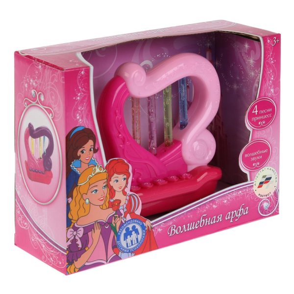 Играем Вместе Музыкальная игрушка "Арфа", свет, звук