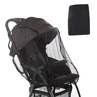 Baby care Москитная сетка Star для прогулочных колясок (черный)					