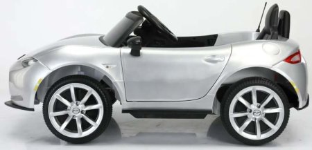 Toyland Электромобиль Mazda MX-5 / цвет серебро