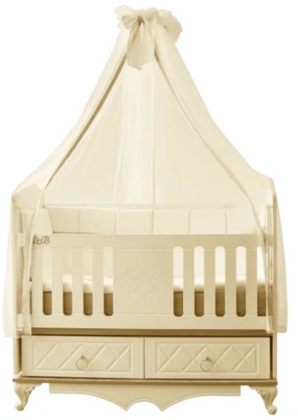 Lovely baby Кроватка Miraj, 120*60 см / цвет кремовый