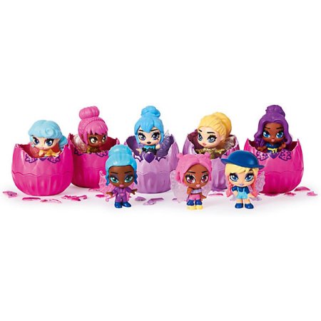 Hatchimals набор 8 фигурок Мини-Пикси, в чемоданчике