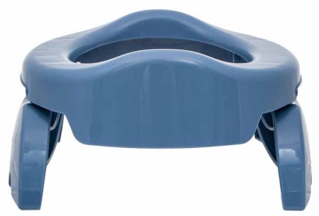 Potette Plus Дорожный складной горшок + 3 одноразовых пакета / цвет сказочно синий