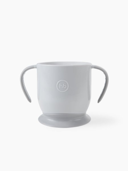 Happy Baby Кружка на присоске Baby Cup With Suction Base / цвет grey