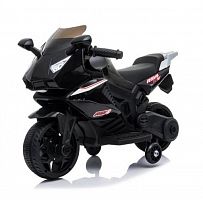 RiverToys Детский электромотоцикл S602 / цвет черный