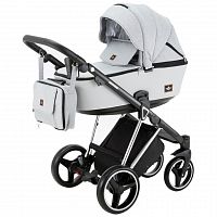 Adamex Детская коляска 2 в 1 Cristiano Special Edition / цвет светло-серый