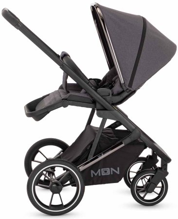 Moon Коляска 2 в 1 Style 2023 / цвет Black Chrome Anthrazit (серый)