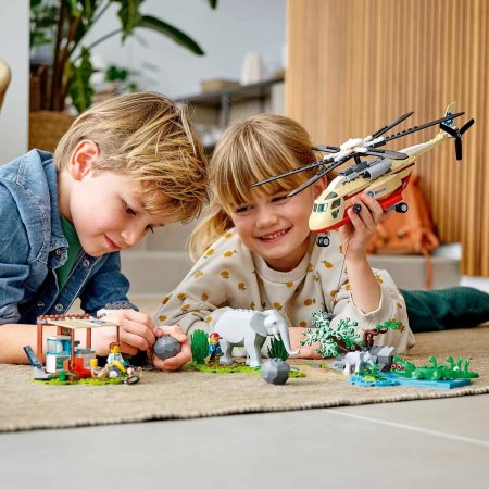 LEGO City Конструктор "Операция по спасению зверей"