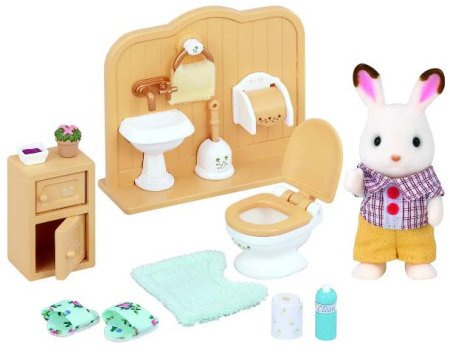 Sylvanian Families Набор "Братик и туалетная комната"