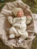 Amarobaby Комбинезон вязаный детский демисезонный Pure Love Tot, размер 56 / цвет молочный