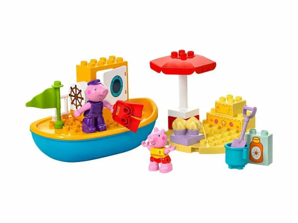 Конструктор LEGO DUPLO "Свинка Пеппа: прогулка на лодке"