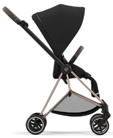 Cybex Коляска 2 в 1 Mios III / цвет Sepia Black, Rosegold (черный, рама, розовое золото)
