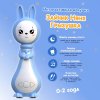 BertToys Музыкальная интерактивная игрушка «Зайчик Грызушка» / цвет розовый