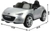 Toyland Электромобиль Mazda MX-5 / цвет серебро