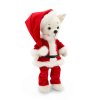 Orange Toys Мягкая игрушка Собачка Lucky Oscar: Санта /25 см