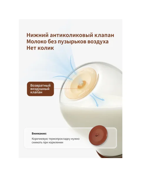 Антиколиковая бутылочка для новорожденных 240мл.1-2 мес.стекло