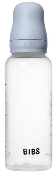Bibs Бутылочка для кормления с силиконовой соской Baby Blue, 270 мл