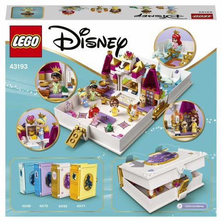 LEGO Princess Конструктор "Книга сказочных приключений Ариэль, Белль, Золушки и Тианы"