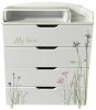 Bambini Moretti Пеленальный комод Ariel 800/4 Цветы