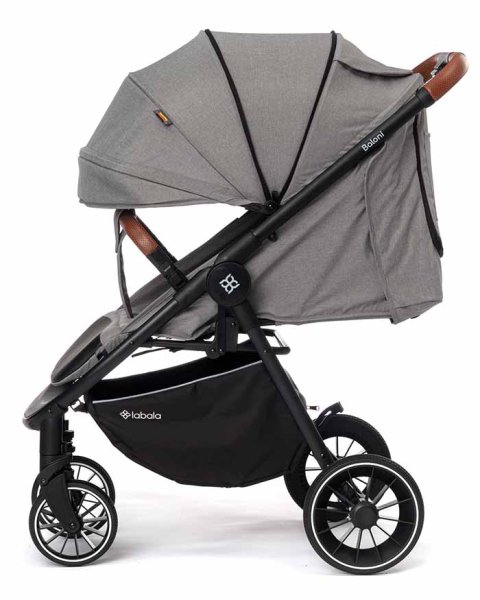 Labala Прогулочная коляска Baloni / цвет light grey (серый)
