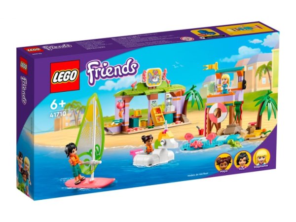 Lego Конструктор Friends "Развлечения на пляже для серферов"