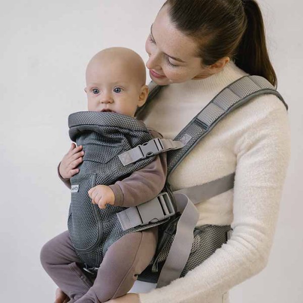 BabyRox Рюкзак-переноска Comfort Mesh / цвет серый
