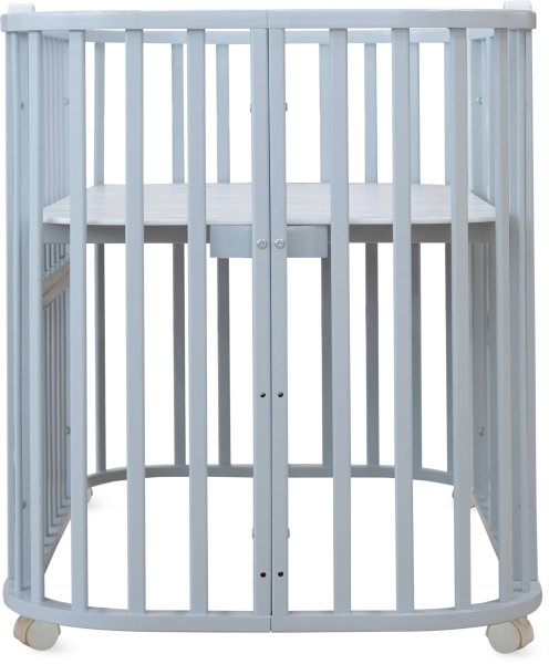 Incanto Кроватка детская  Mio / цвет серый, стойки белые