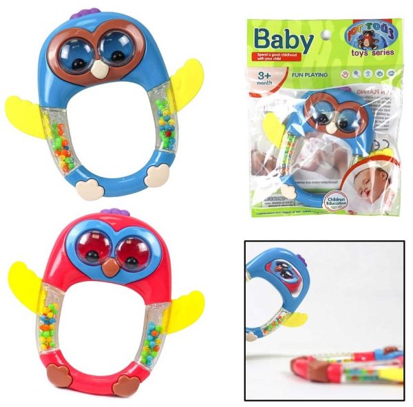 Юг-тойз Погремушка-грызунок "Пингвин"