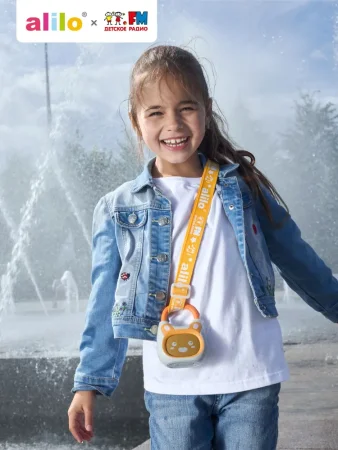 Alilo Bluetooth-колонка Детского радио K1/ цвет: оранжевый