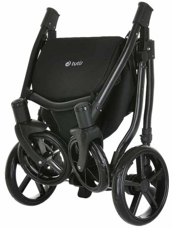 Tutis Коляска 2 в 1 Novo Leather / цвет Brown (темно-коричневый)