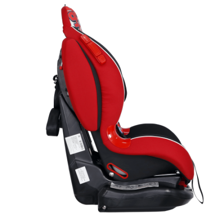Siger Автокресло детское Кокон ISOFIX, серия Disney / цвет Тачки спидометр красный