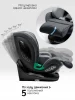 Удерживающее устрой.Amarobaby Triumph,i-Size,40-150 (Grey)