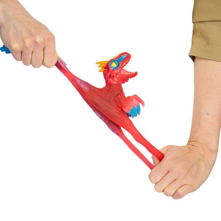 GooJitZu Мини Игрушка Пирораптор Мир Юрского периода тянущаяся фигурка