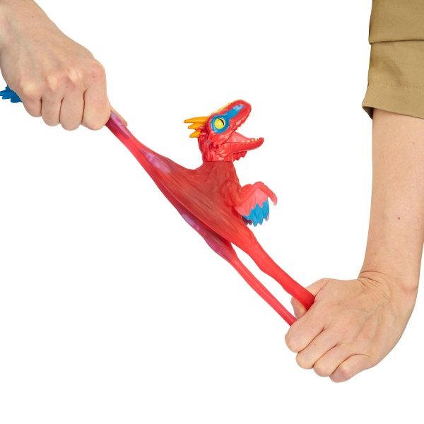 GooJitZu Мини Игрушка Пирораптор Мир Юрского периода тянущаяся фигурка