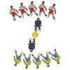Омский завод электротоваров настольная игра "мини-футбол"