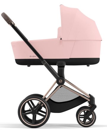 Коляска Cybex Priam IV Rosegold 2в1,+спаль.блок (Peach Pink)