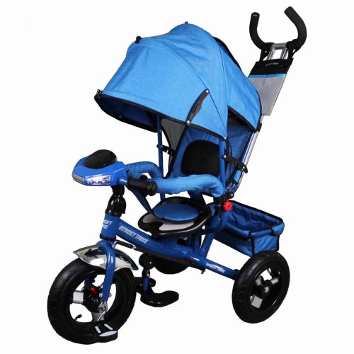 Street Trike Детский трехколесный велосипед А22-1D, цвет / джинс (синий)