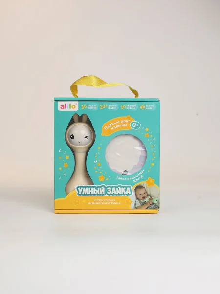 Музыкальная игрушка Умный зайка® alilo R1. Цвет: бежевый. 